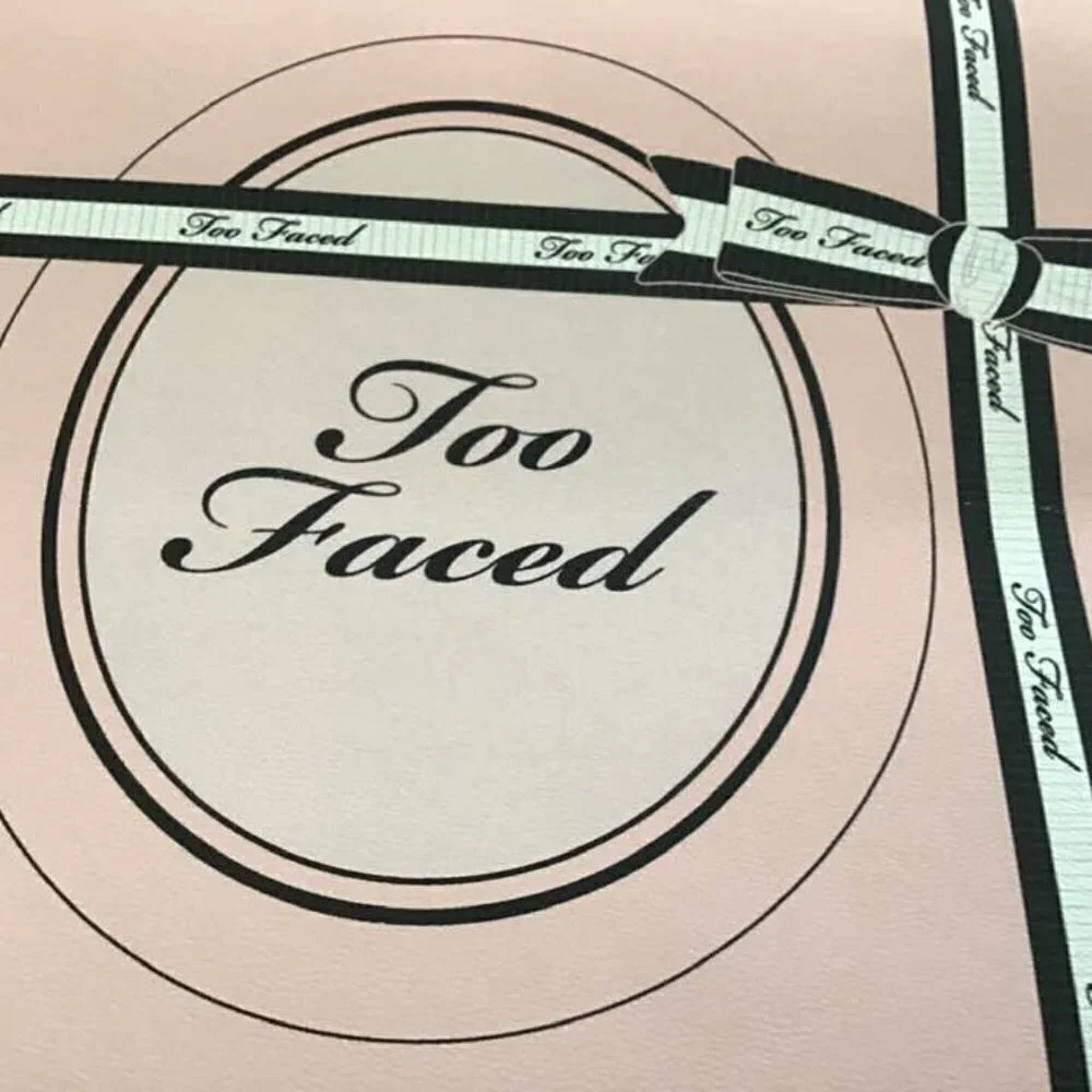Too Faced Roomy Pink Makeup Bag Cosmetics bag. BRAND NEW!!